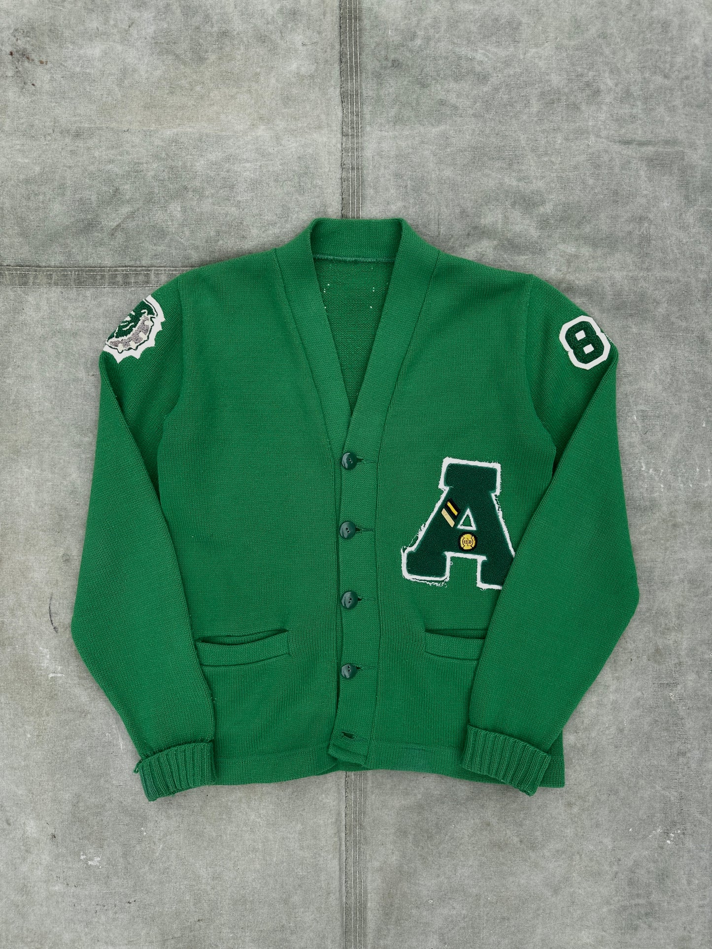 1960s COLLEGIATE CARDIGAN