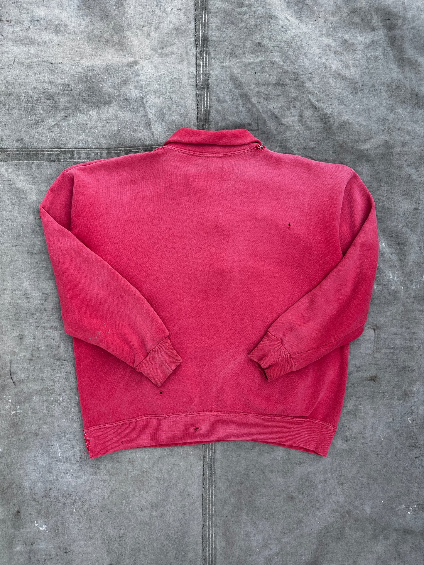 1950s QUATER ZIP SWEATSHIRT