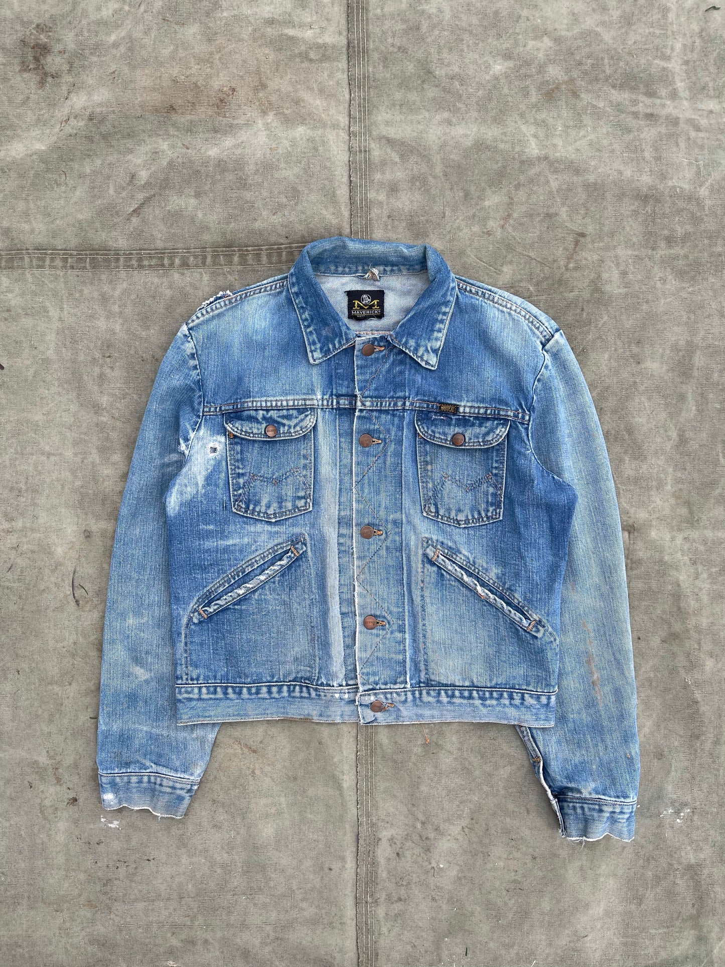 1960s SELVEDGE LINED DENIM JACKET