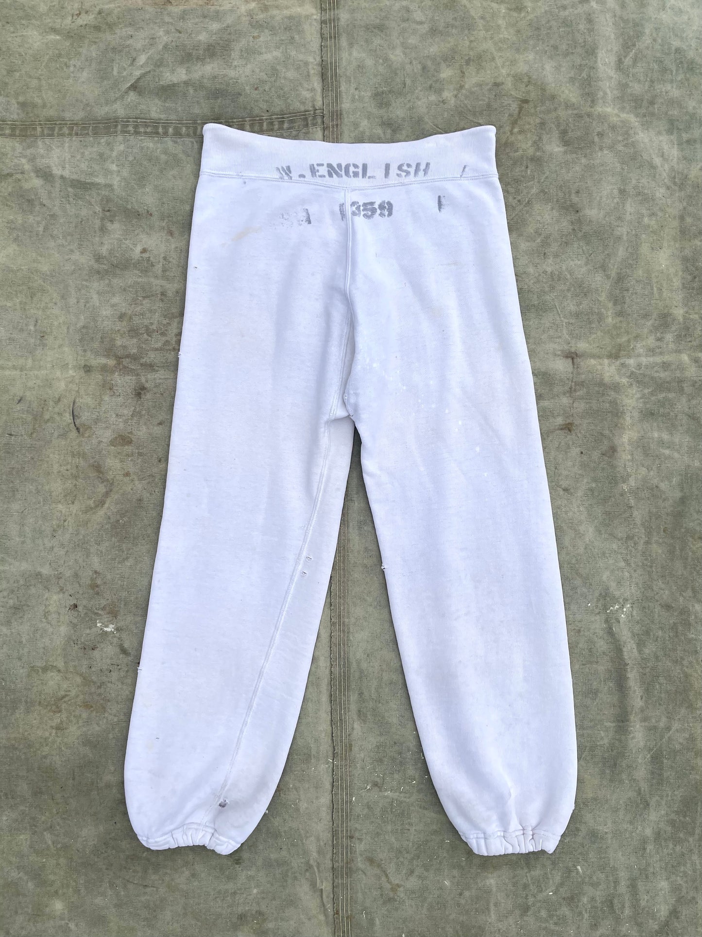 1950s US ARMY STENCIL SWEAT PANTS