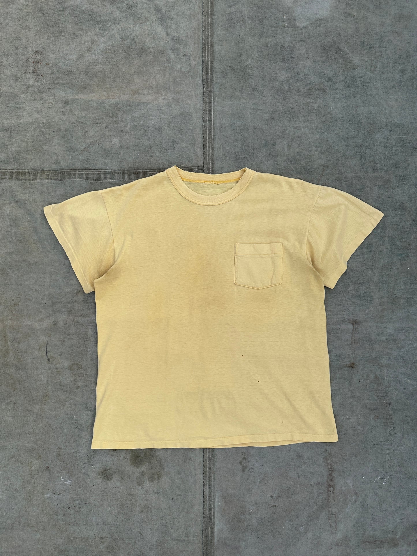 1950s YELLOW TEE