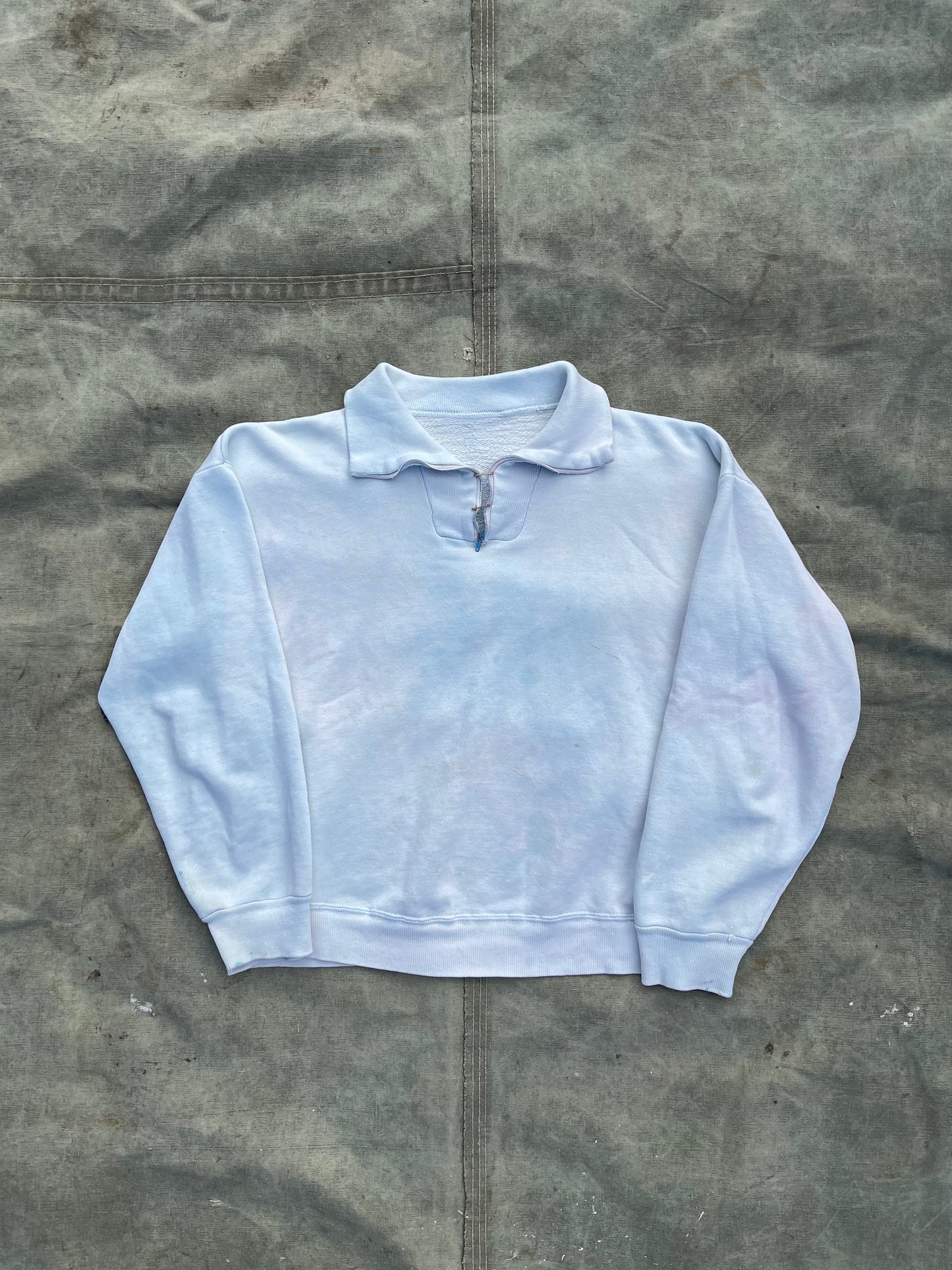 1960s HALF ZIP SWEATSHIRT