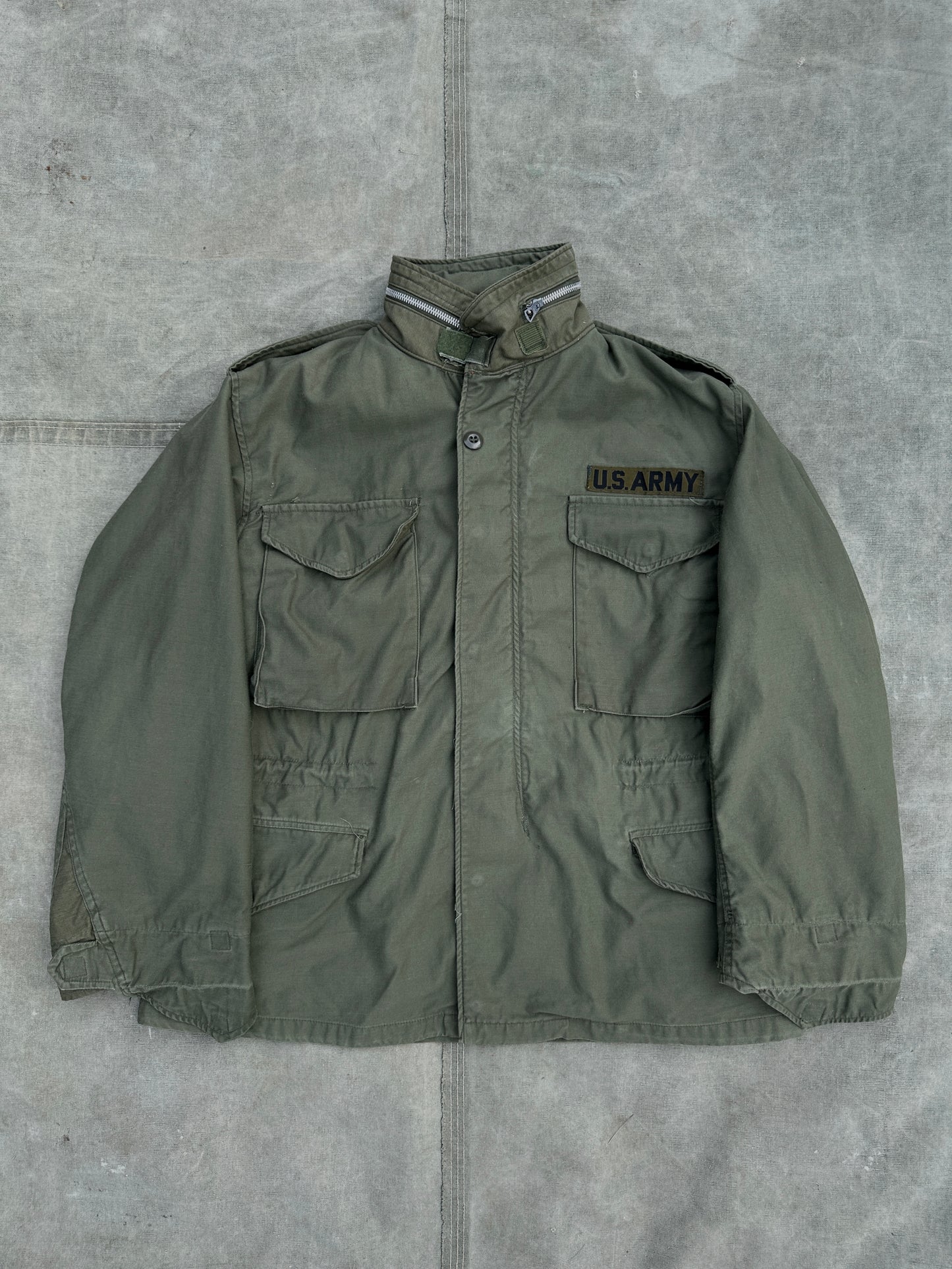 1970s US ARMY M65 ALPHA INDUSTRIES JACKET